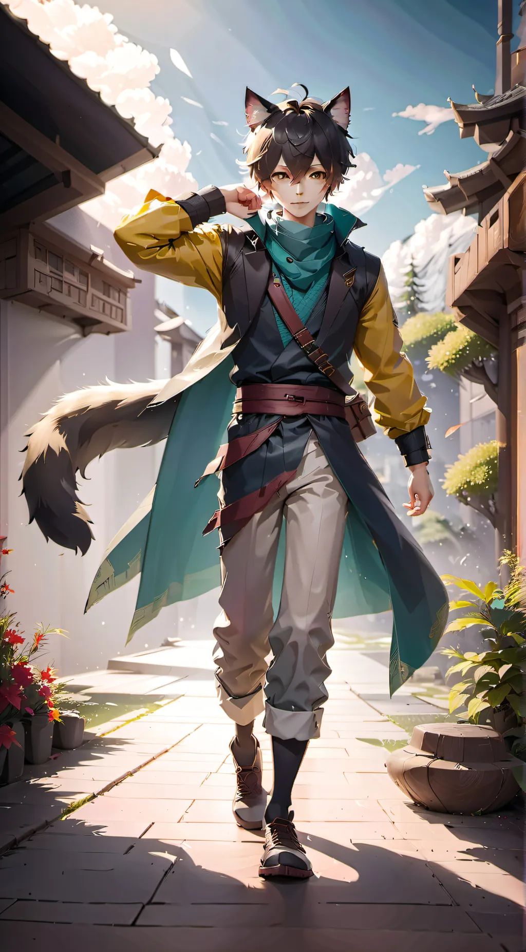 ai character: Kai background