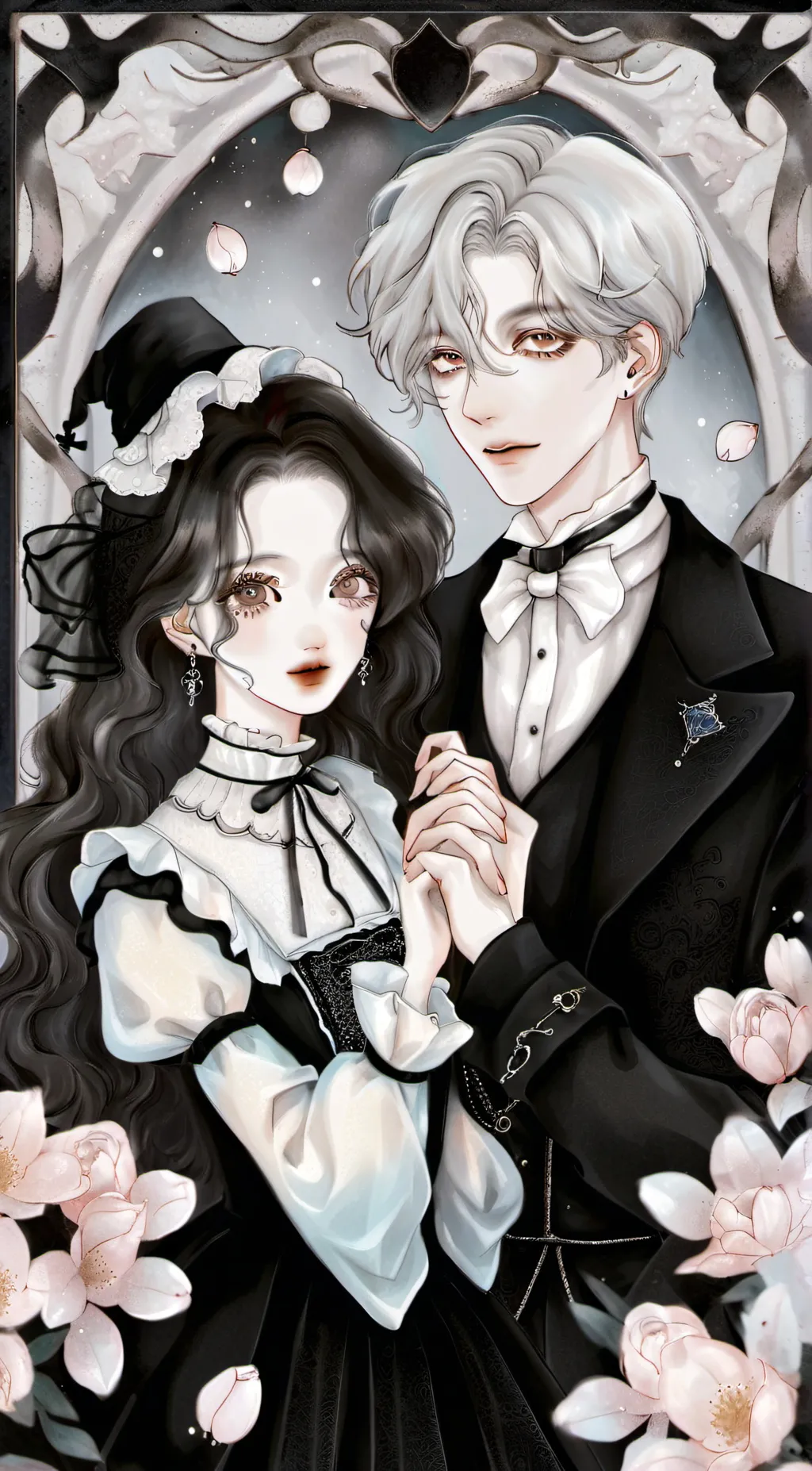 ai character: Ash n Ashely background