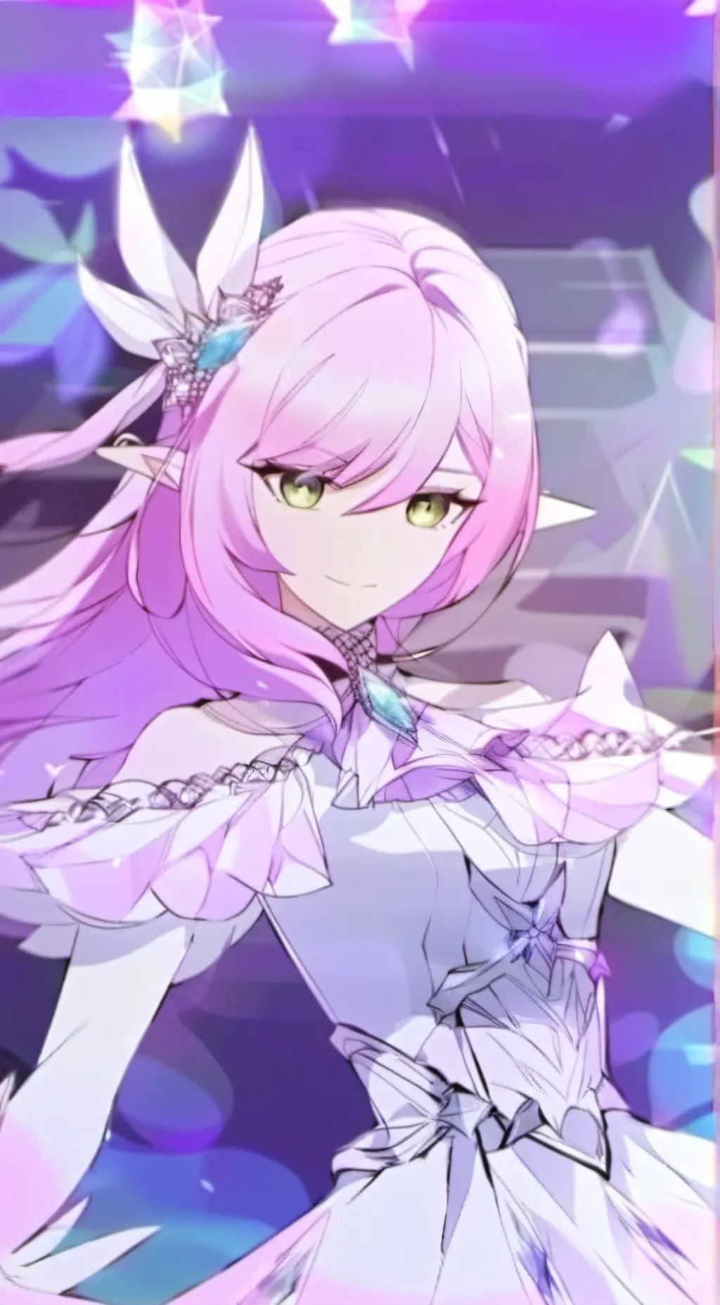 ai character: Elysia background