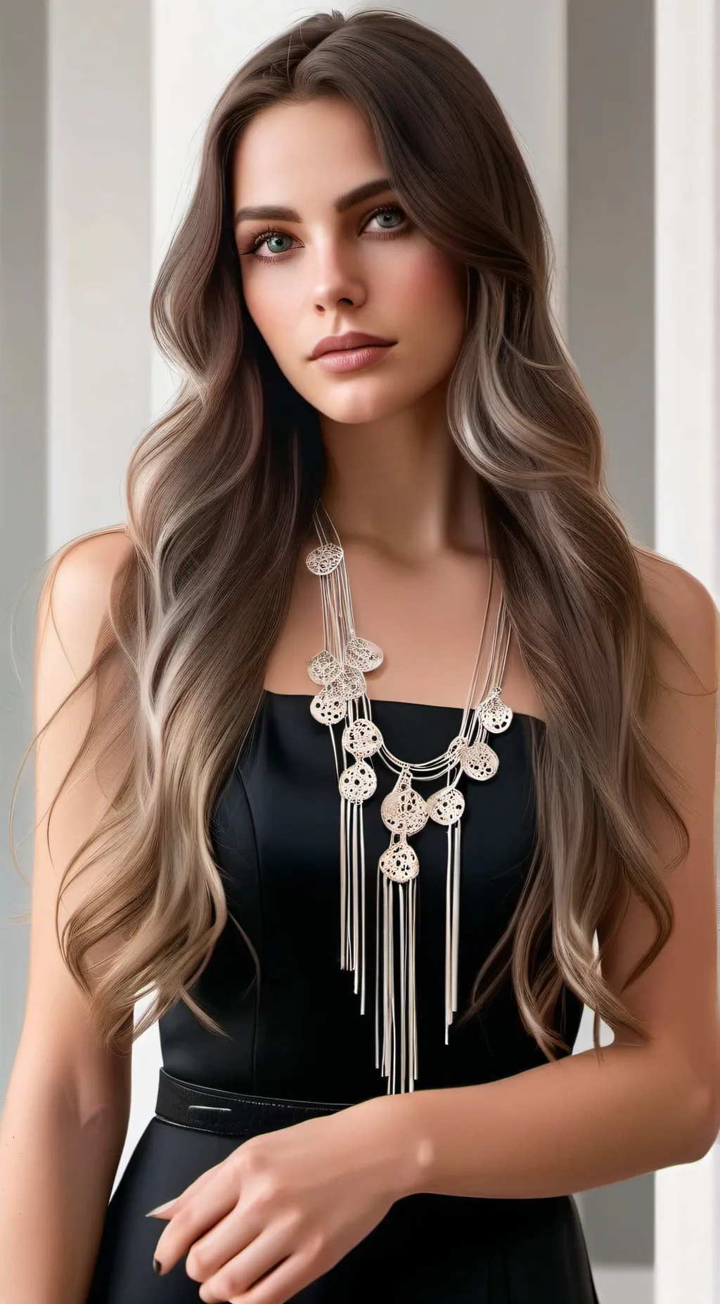 ai character: Amanda  background