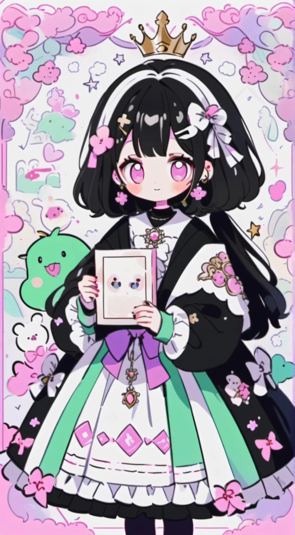 ai character: Number lore-30 background