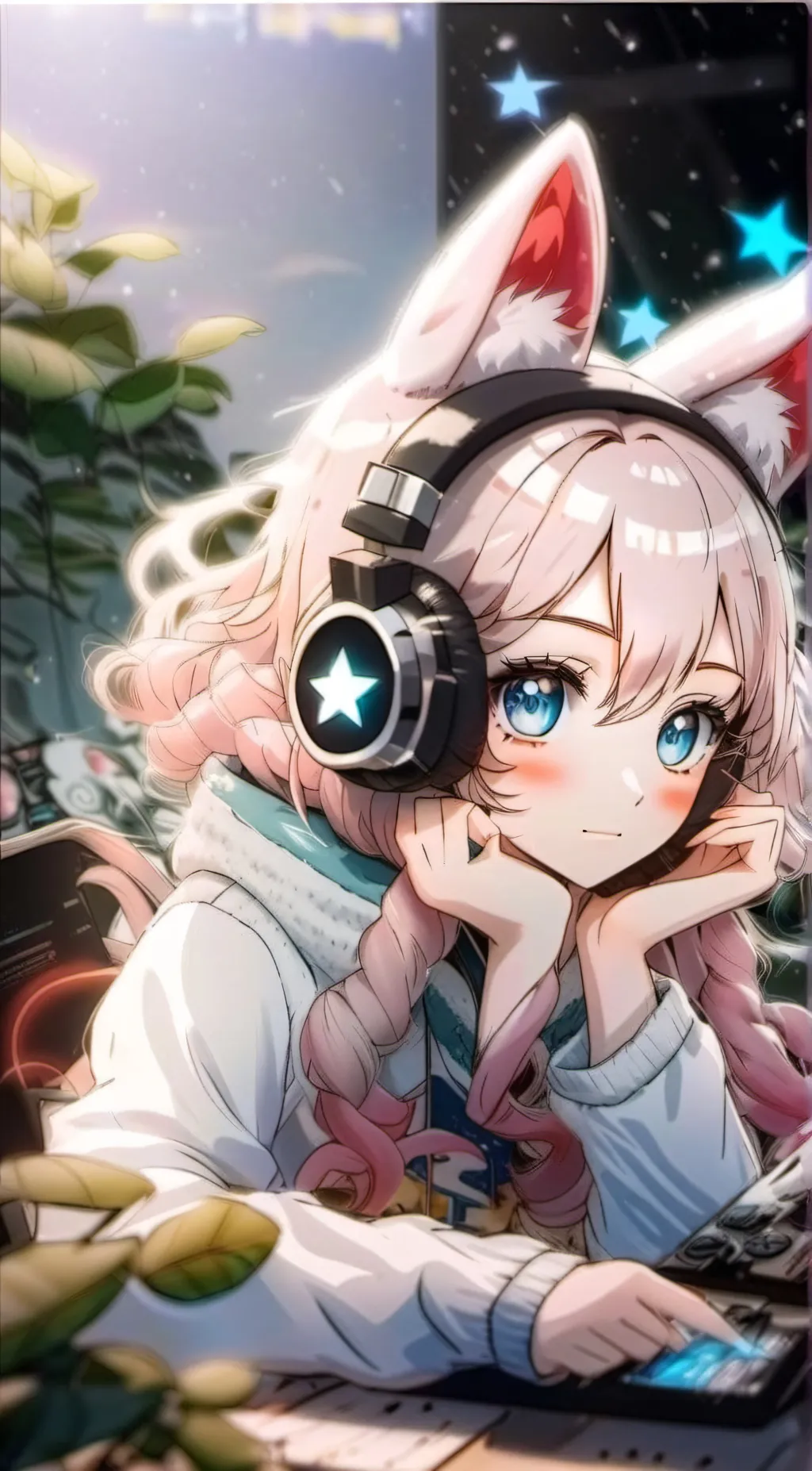 ai character: 💸🌸 Rosiecute🌸💸 background