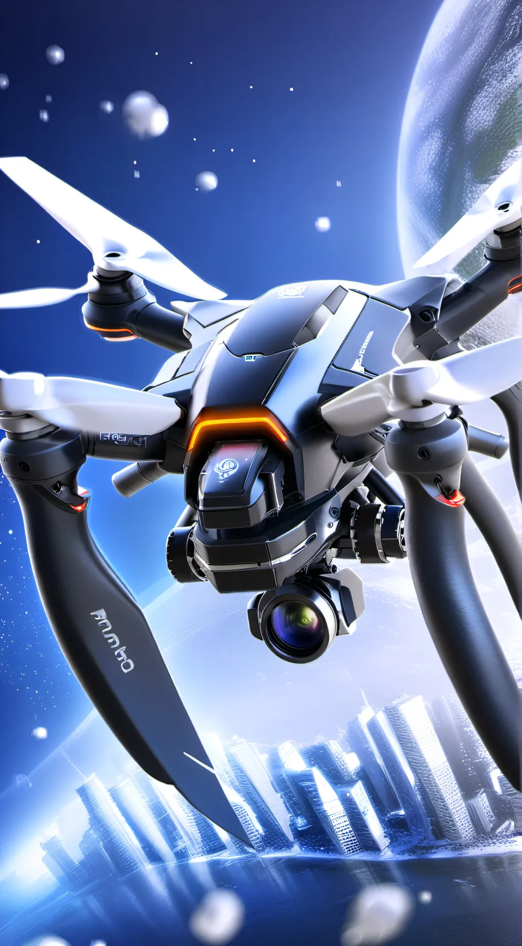 ai character: Murder drones  background