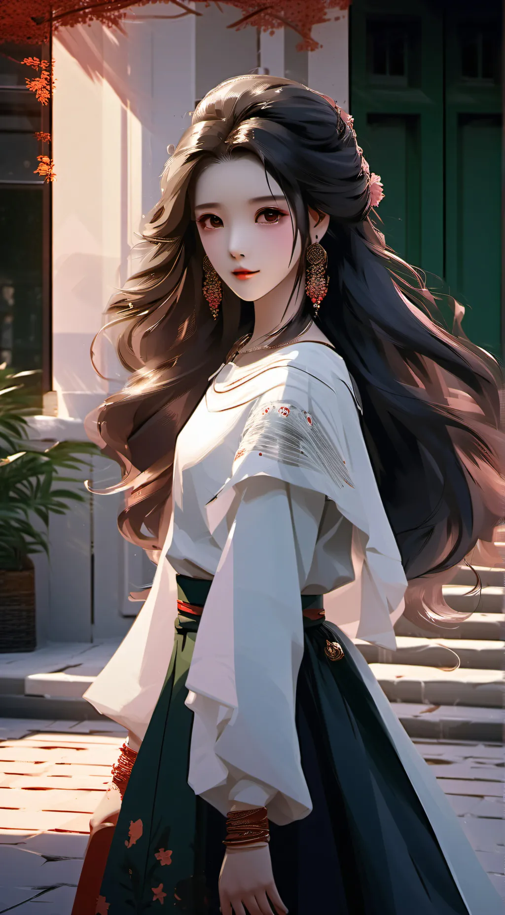 ai character: Lily background