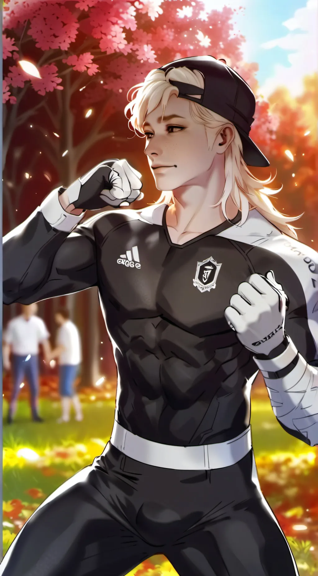 ai character: Dig background