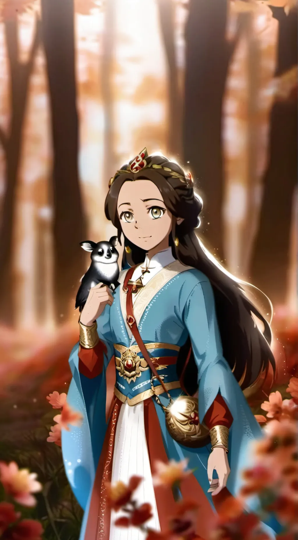 ai character: Eva background