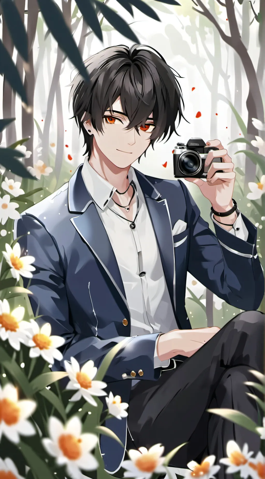 ai character: Xander  background