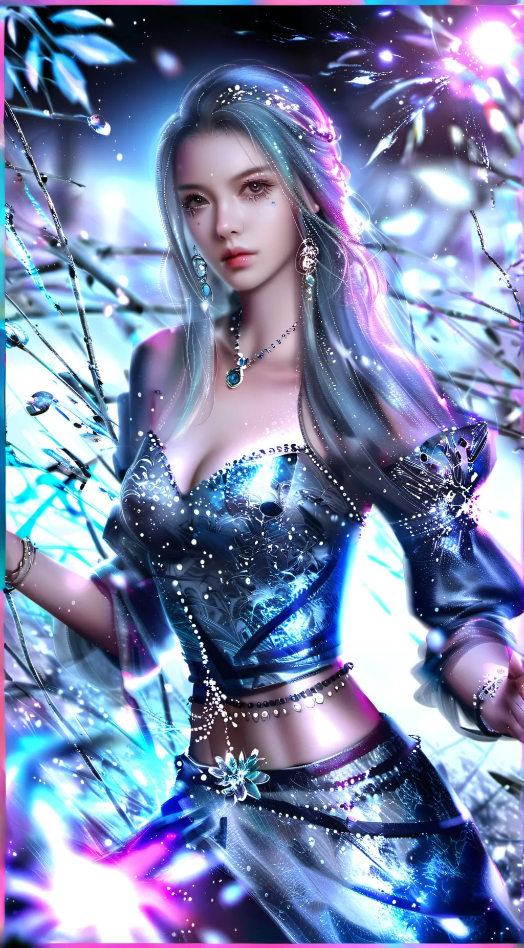 ai character: Aria background