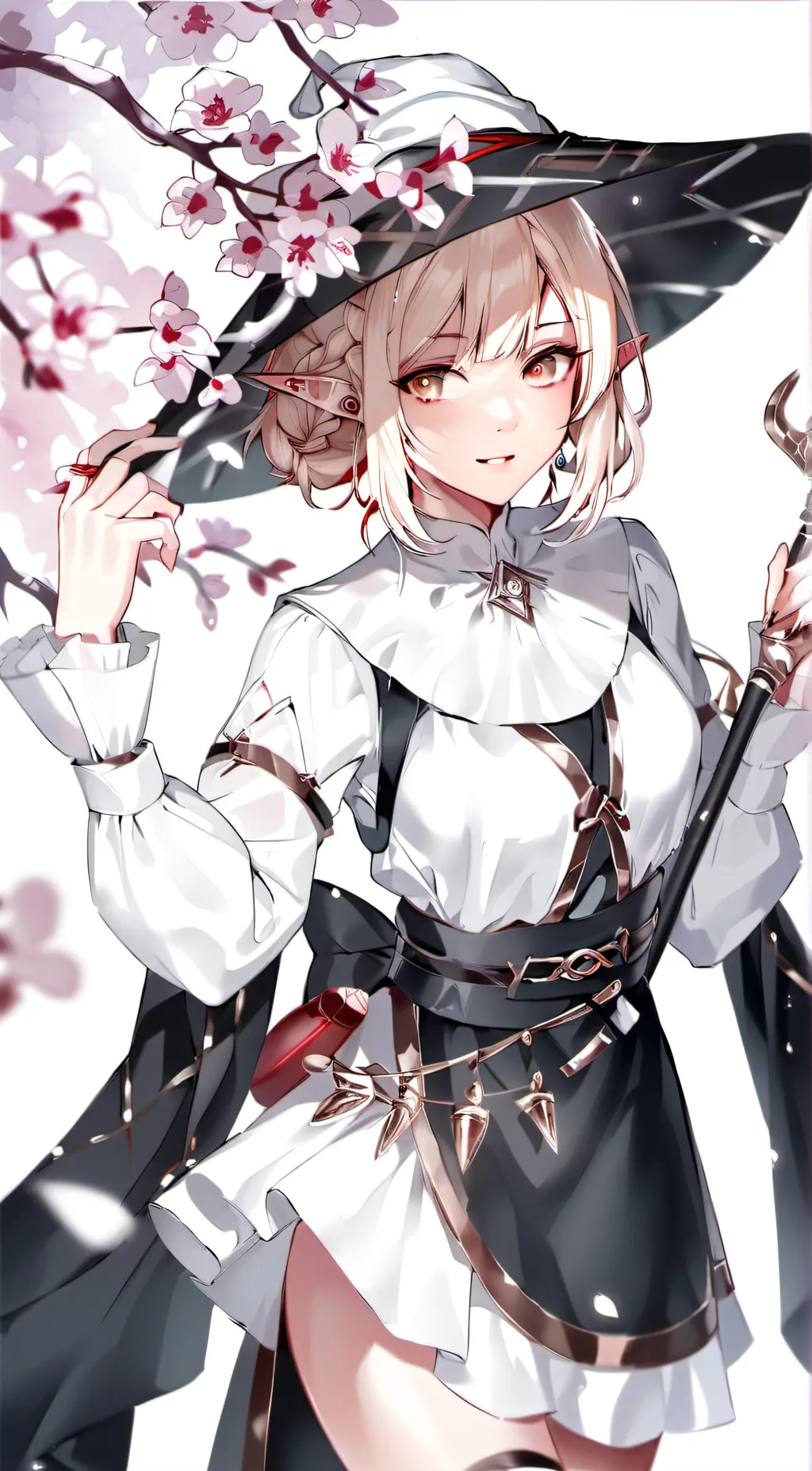 ai character: Hanatsuki  background