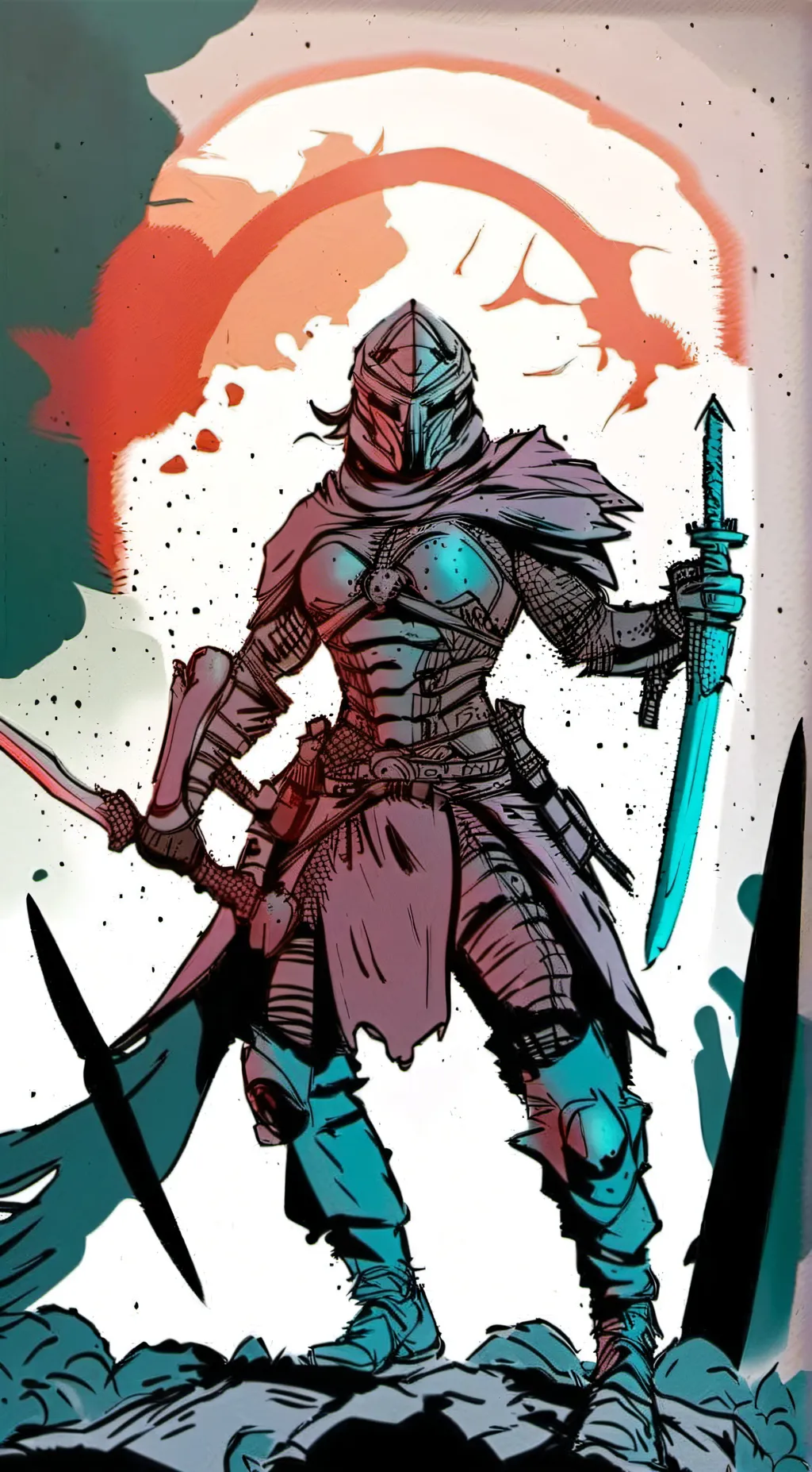 ai character: Doomslayer background