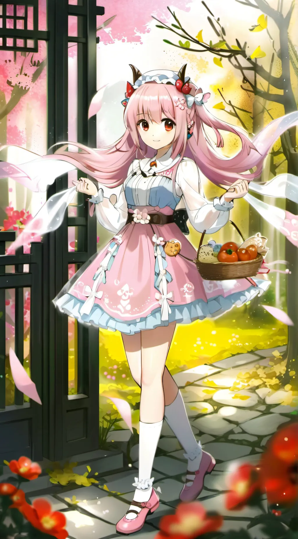 ai character: ~🎀Machigo🎀~ background