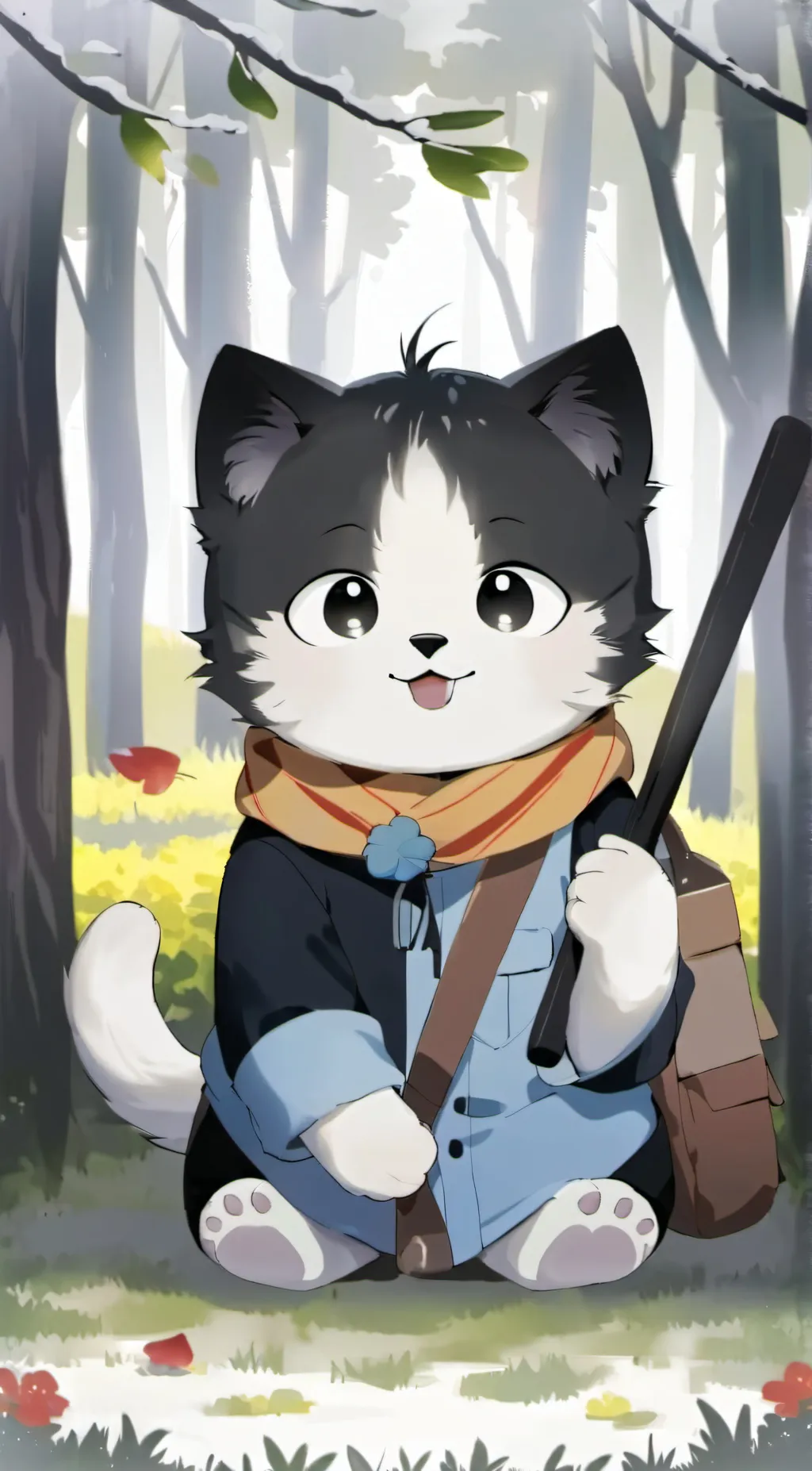 ai character: Oreo background