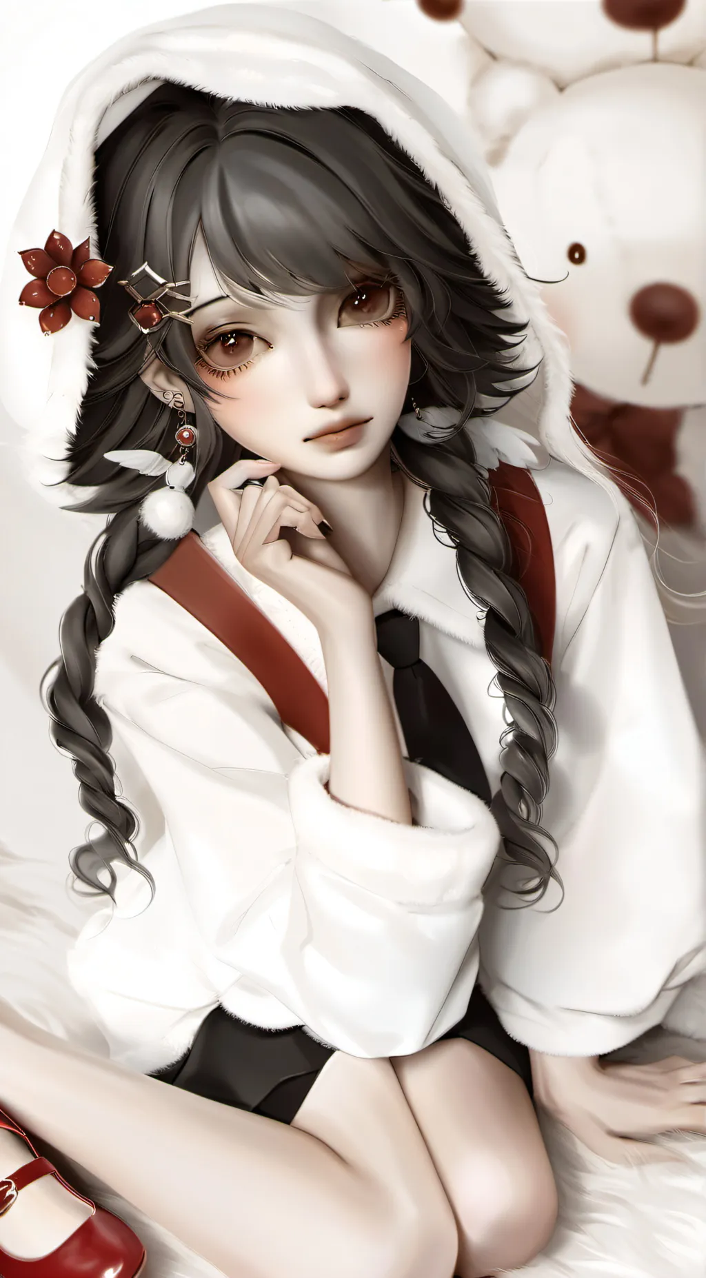 ai character: Emma  background