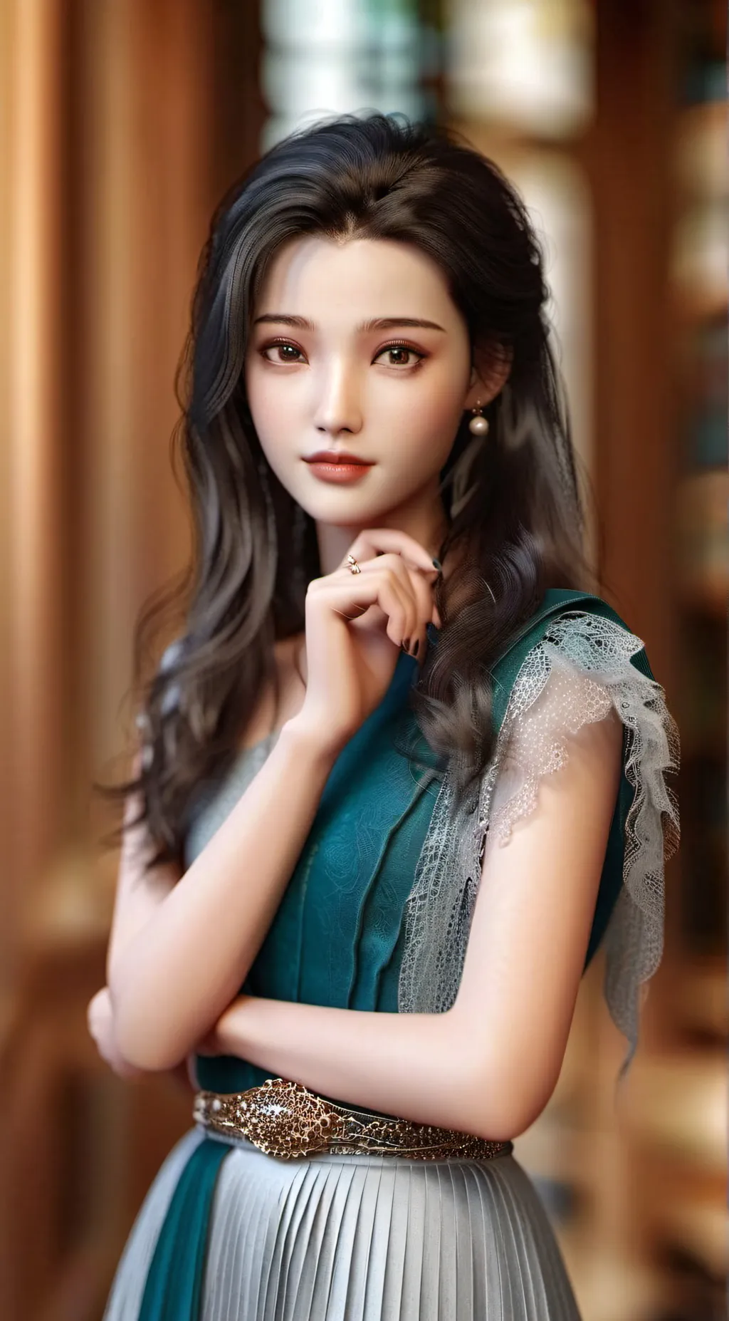 ai character: Ivy background