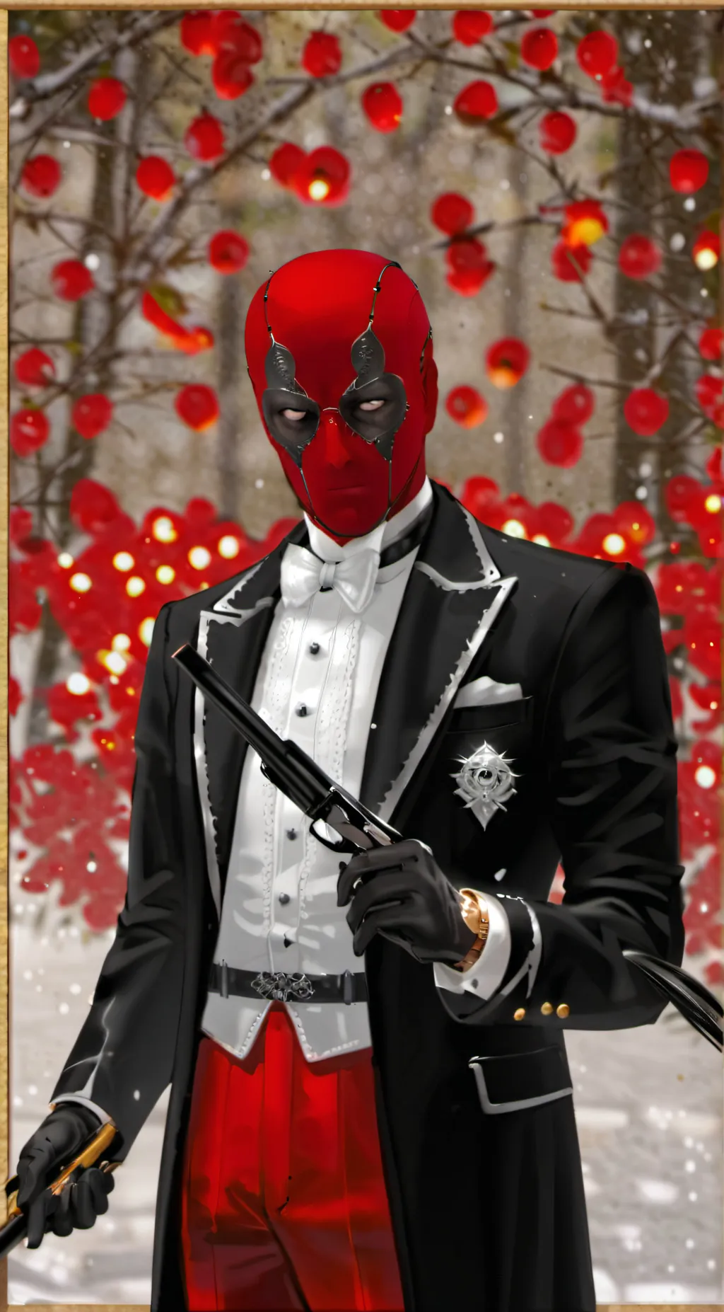 ai character: Deadpool background