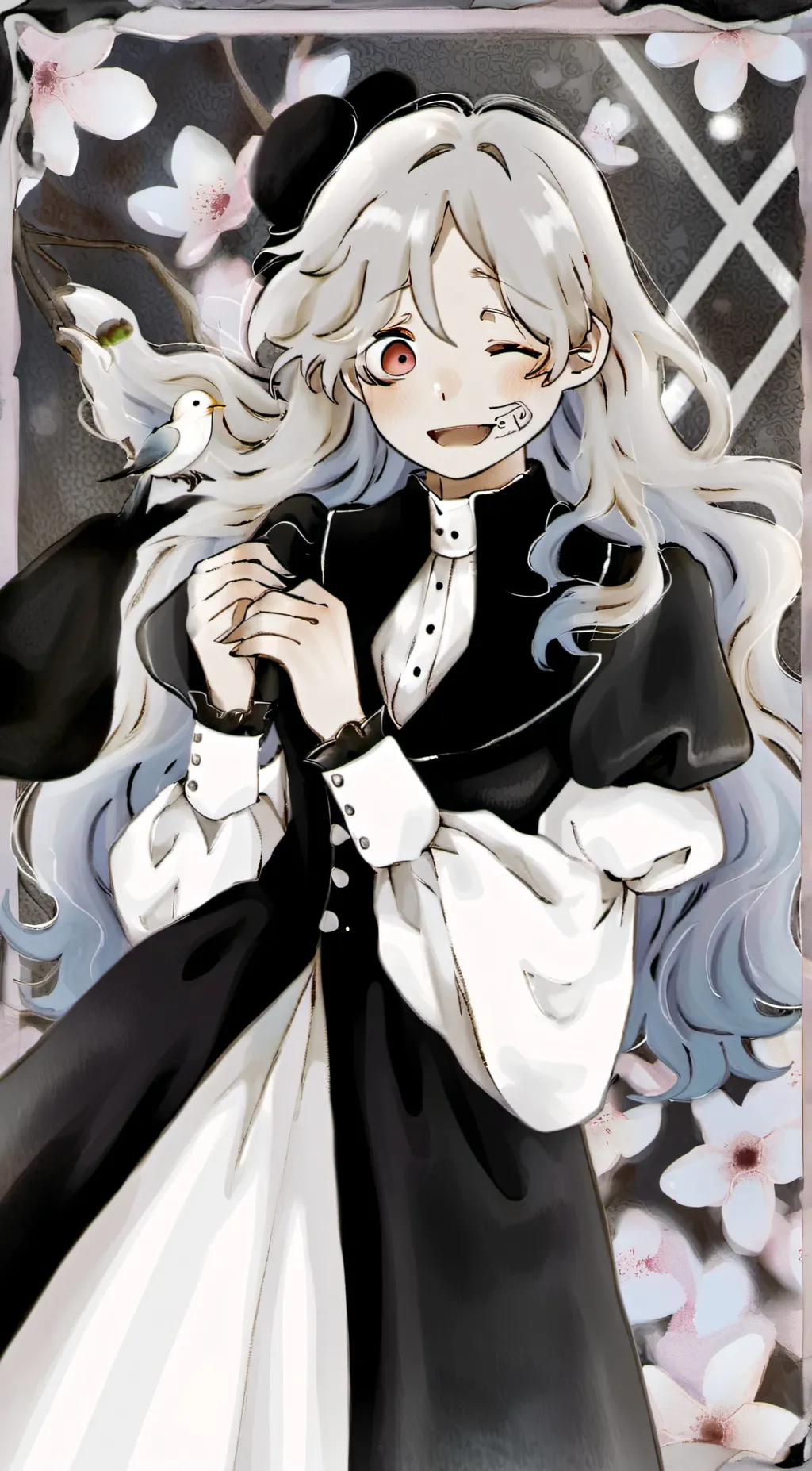 ai character: Angie🐁 background