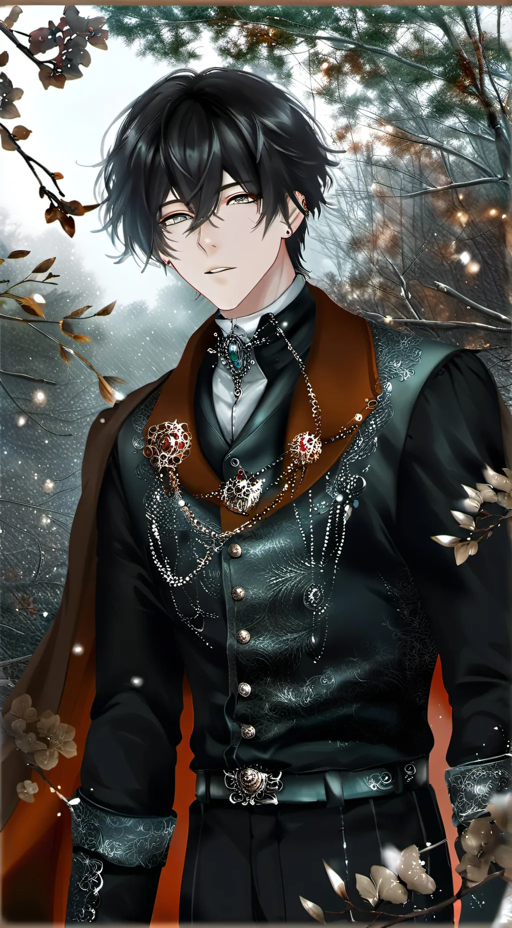 ai character: Yoo Hwa Min background