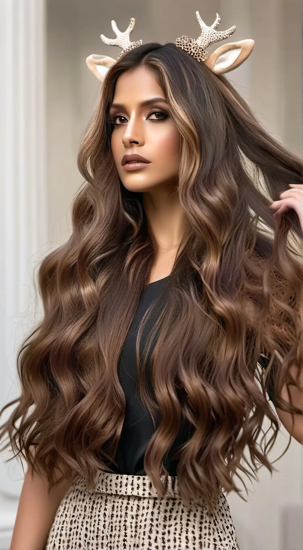 ai character: Amanda  background