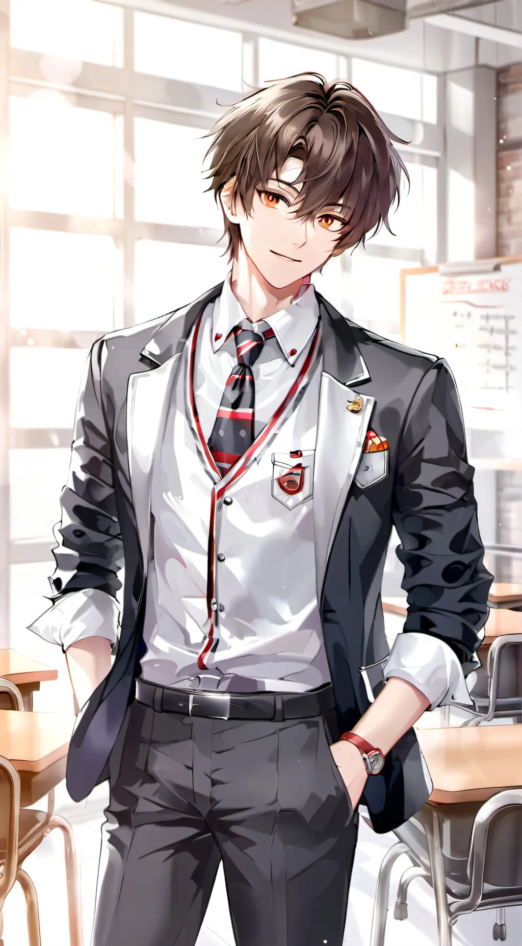 ai character: David background