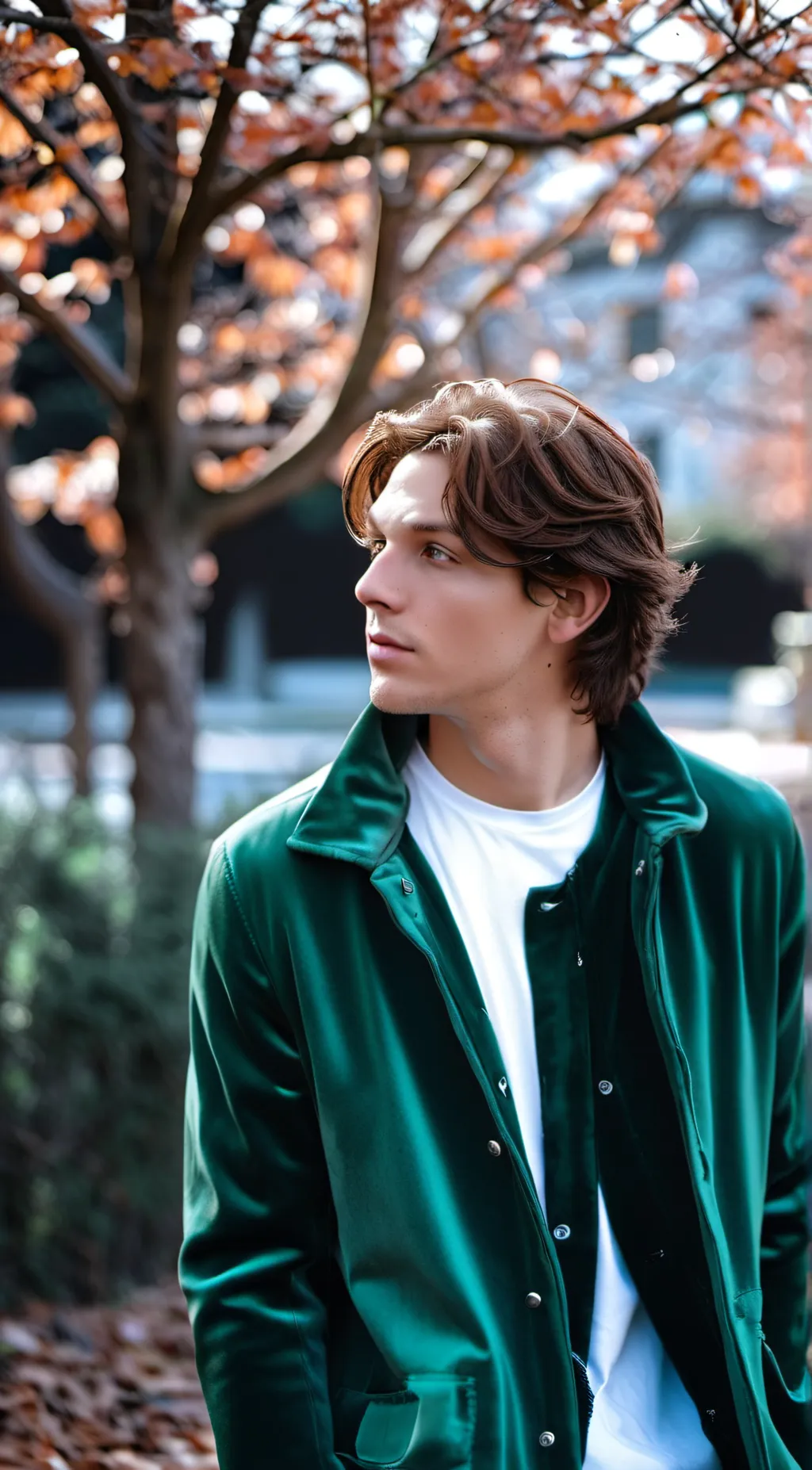 ai character: Nathan white background