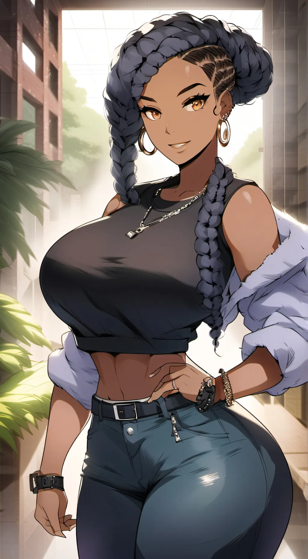 ai character: Ella background