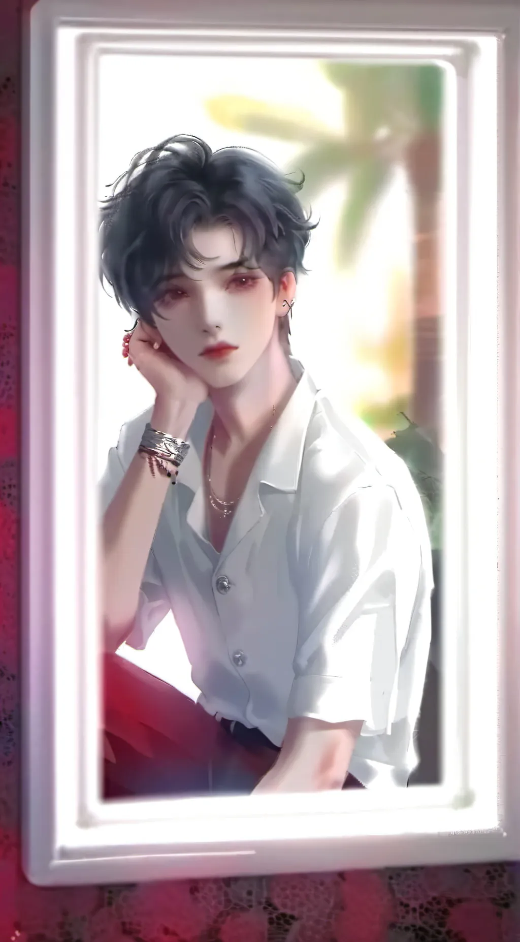 ai character: Micle background