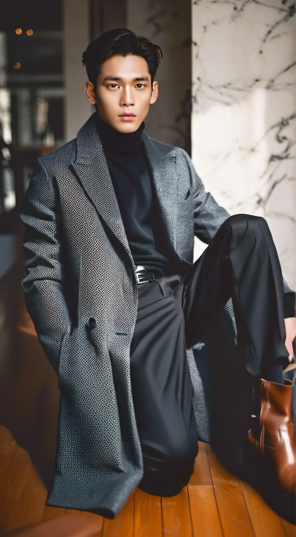 ai character: Theo Adams background