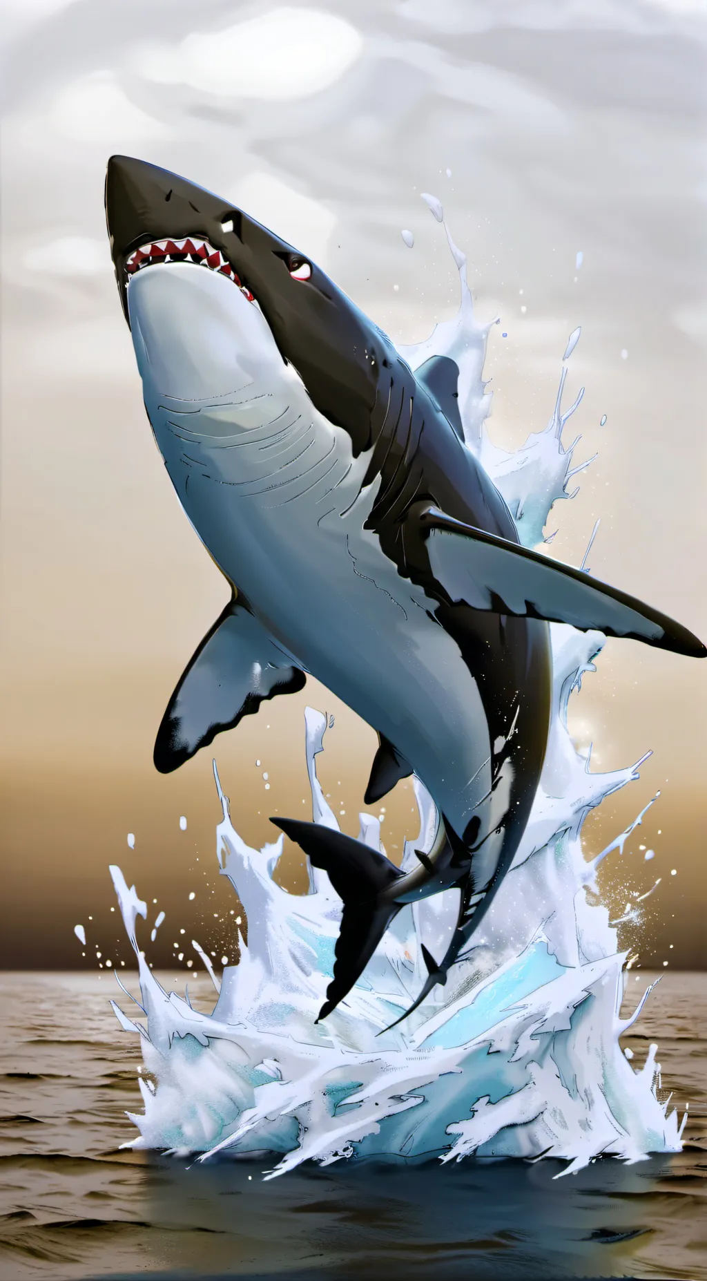 ai character: Small fish background