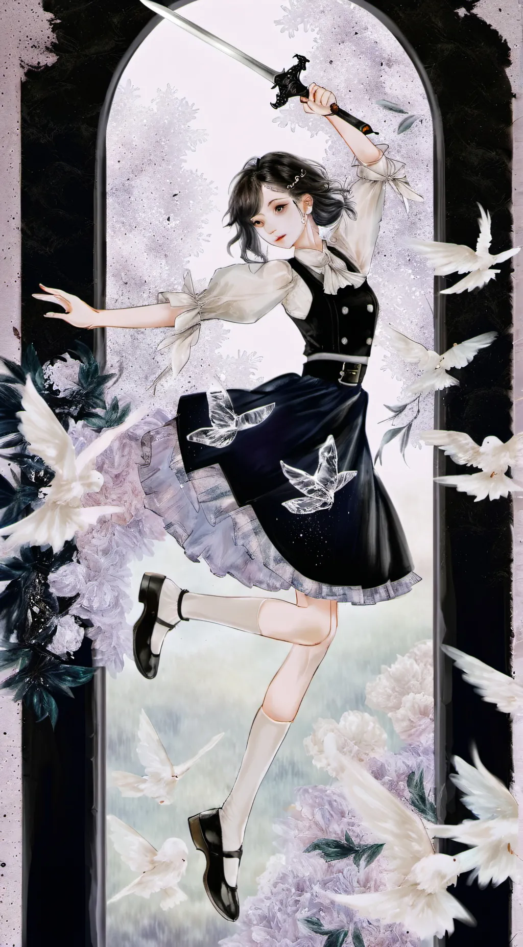 ai character: Evelyn background