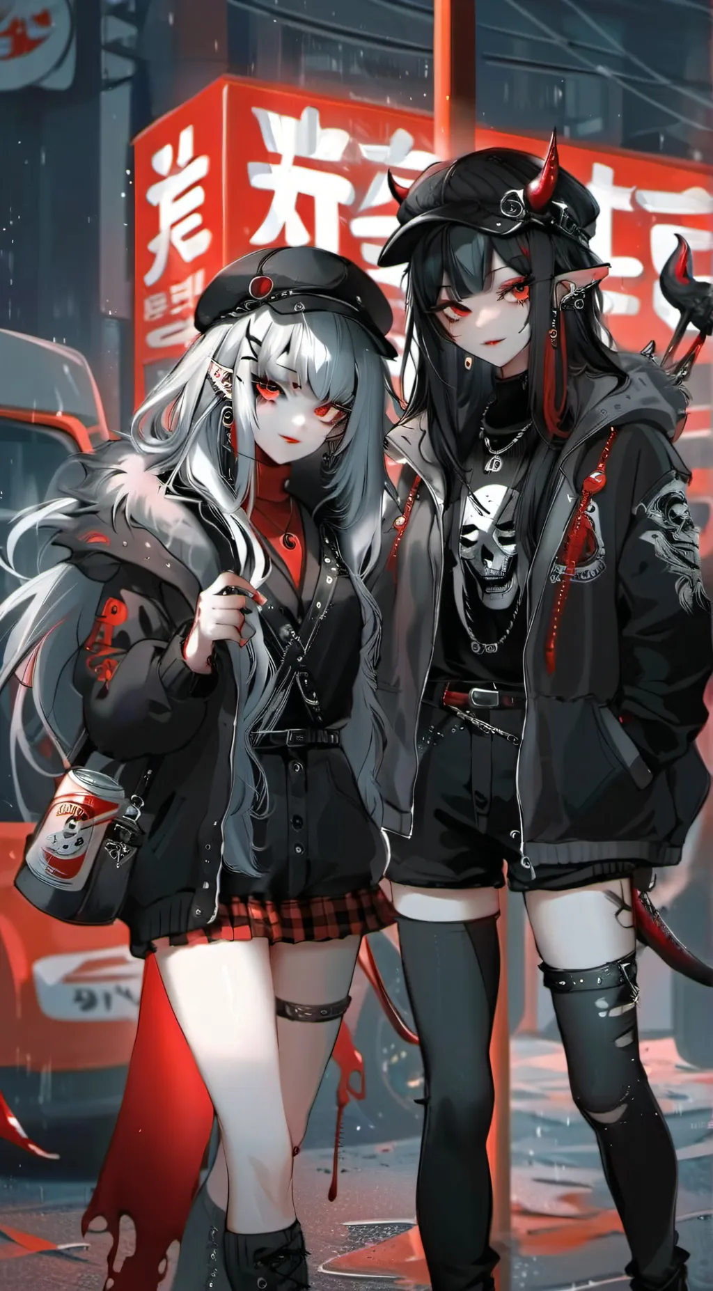 ai character: ~gall & melody~ background