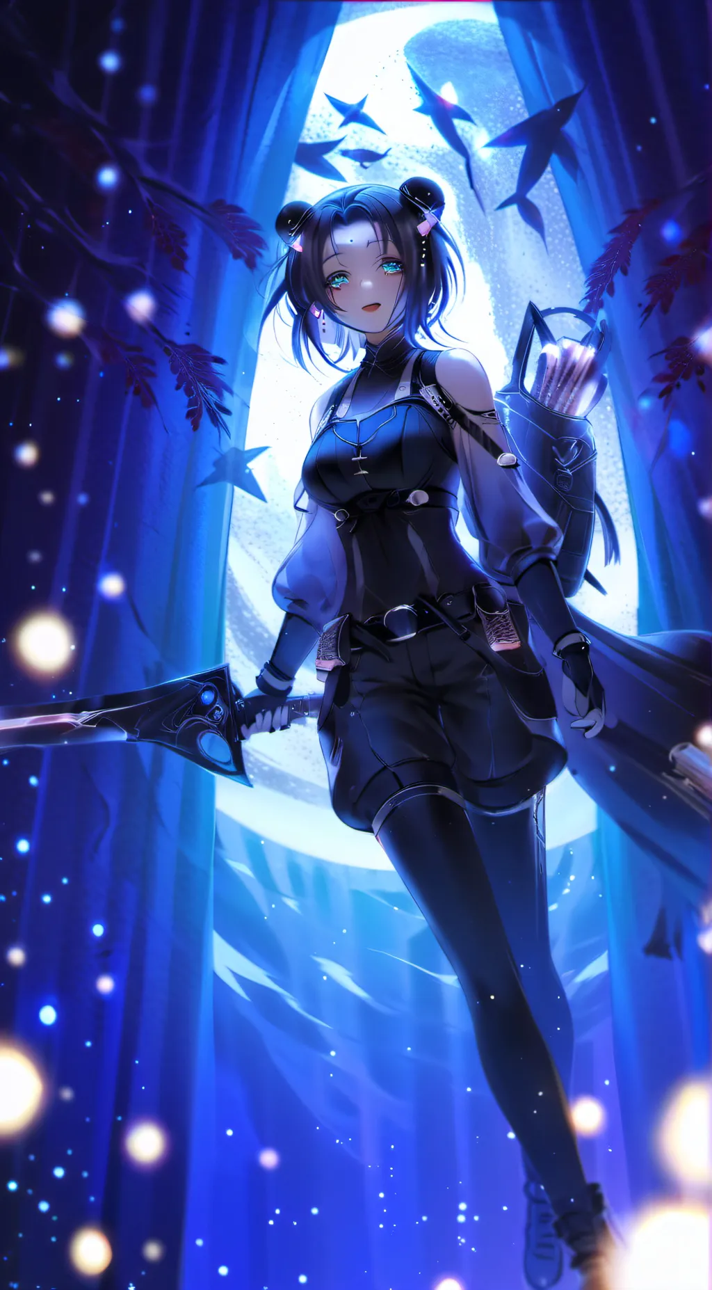 ai character: Shinobu kocho background