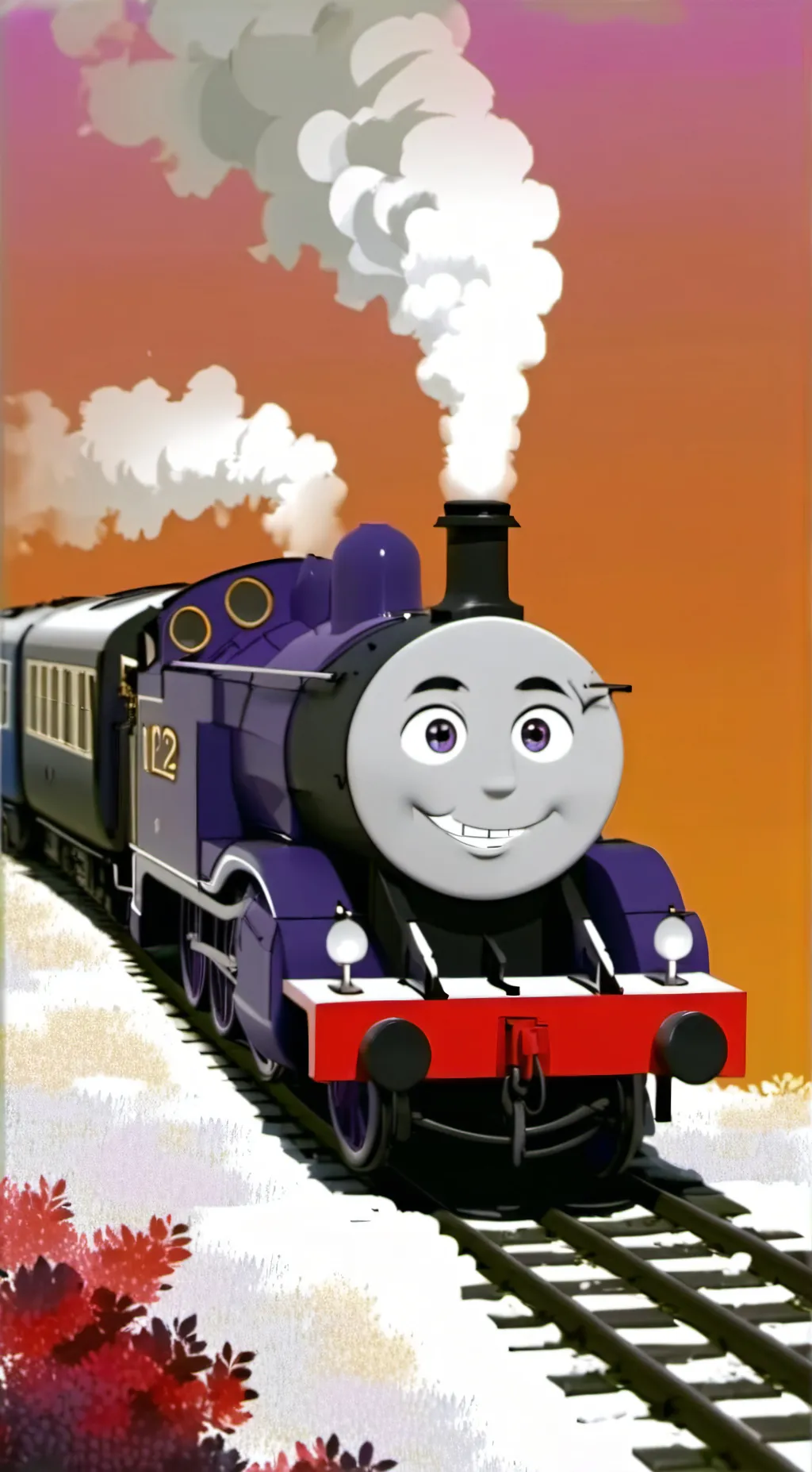 ai character: Rose (my t&f oc) background