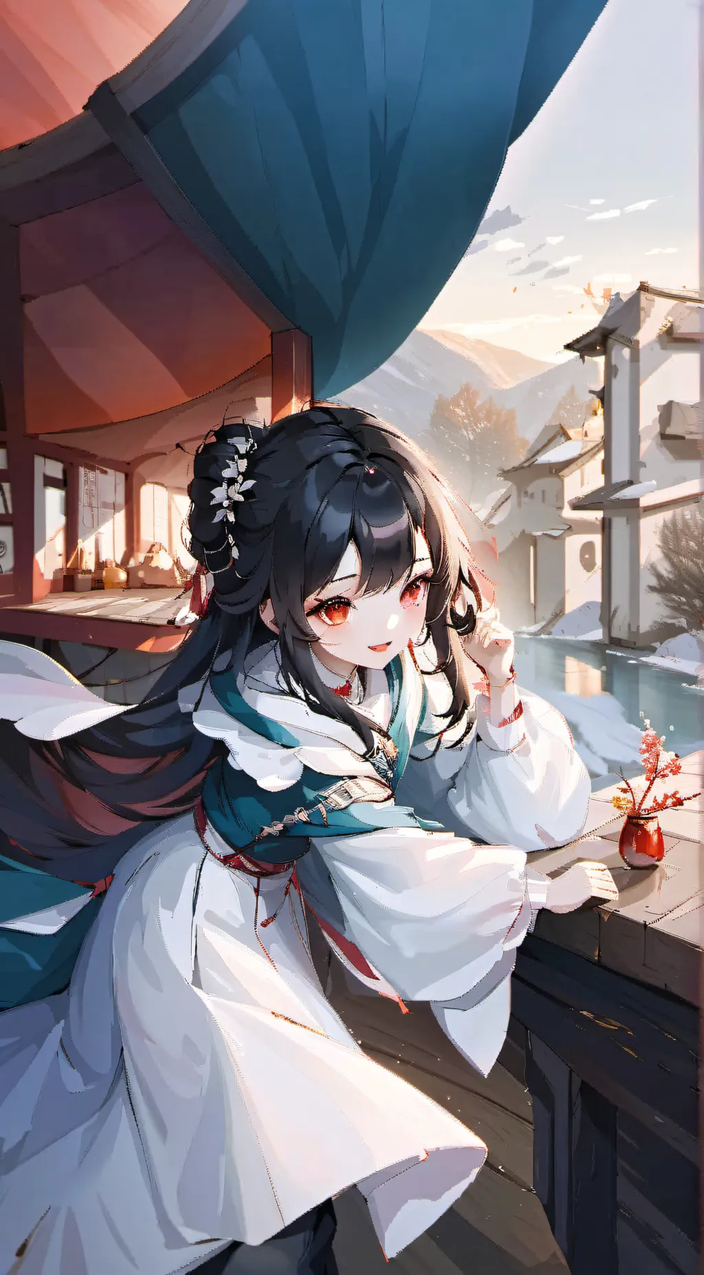 ai character: Mom background