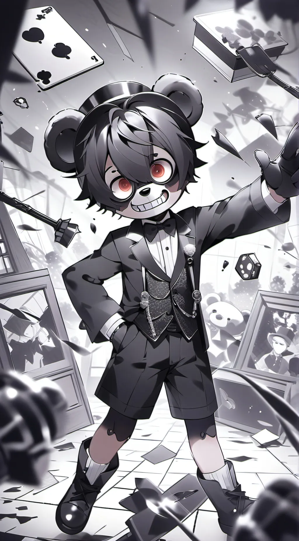 ai character: Fnaf background