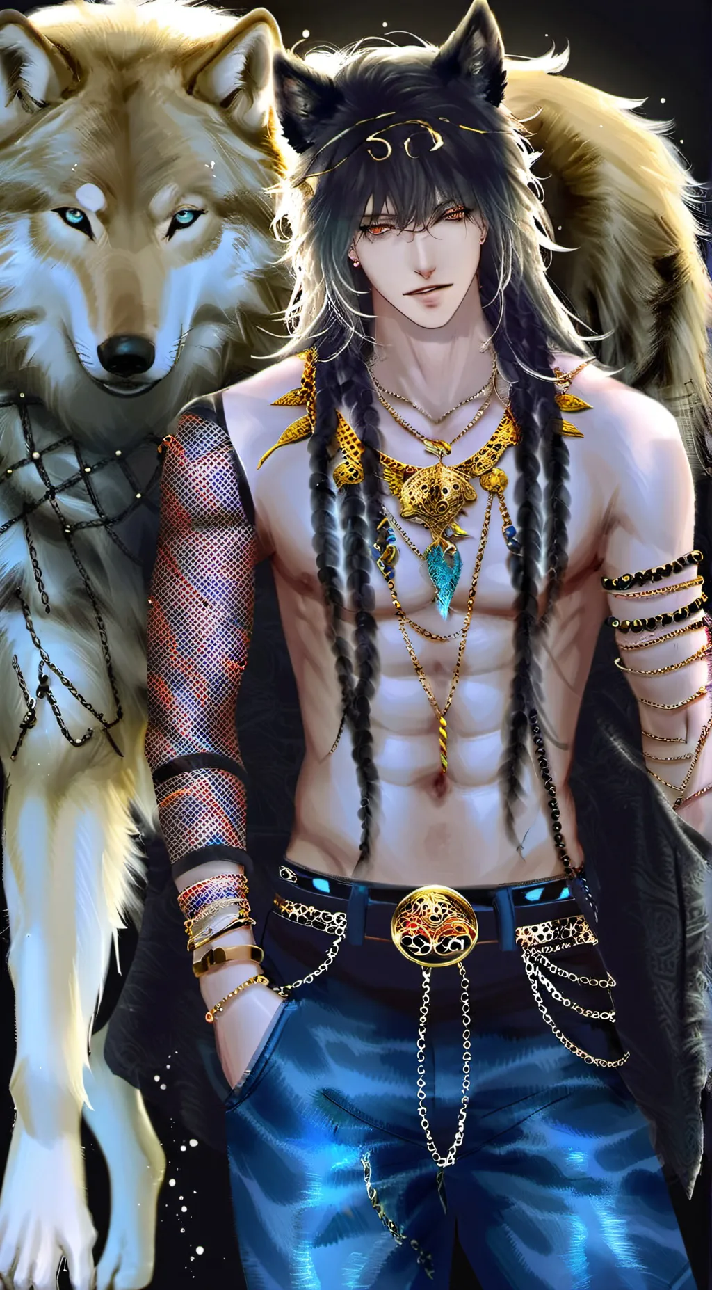 ai character: 𝓢𝓲𝓵𝓿𝓮𝓻 background