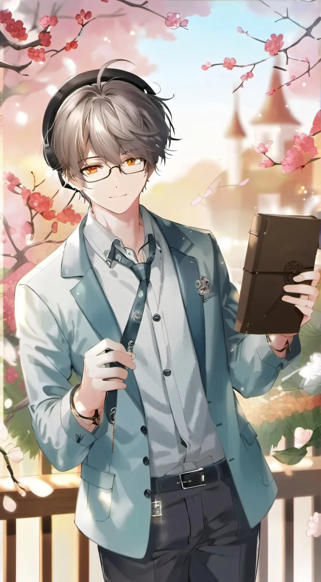 ai character: Leo background