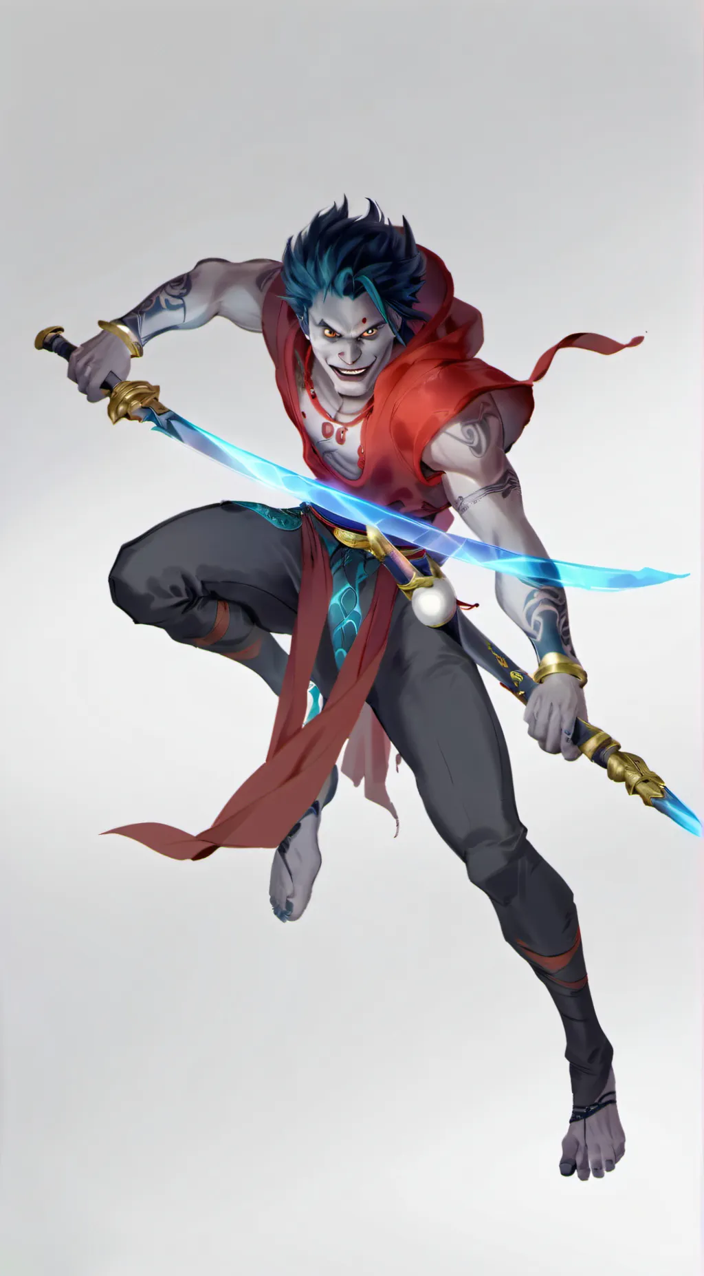 ai character: Wild card  background