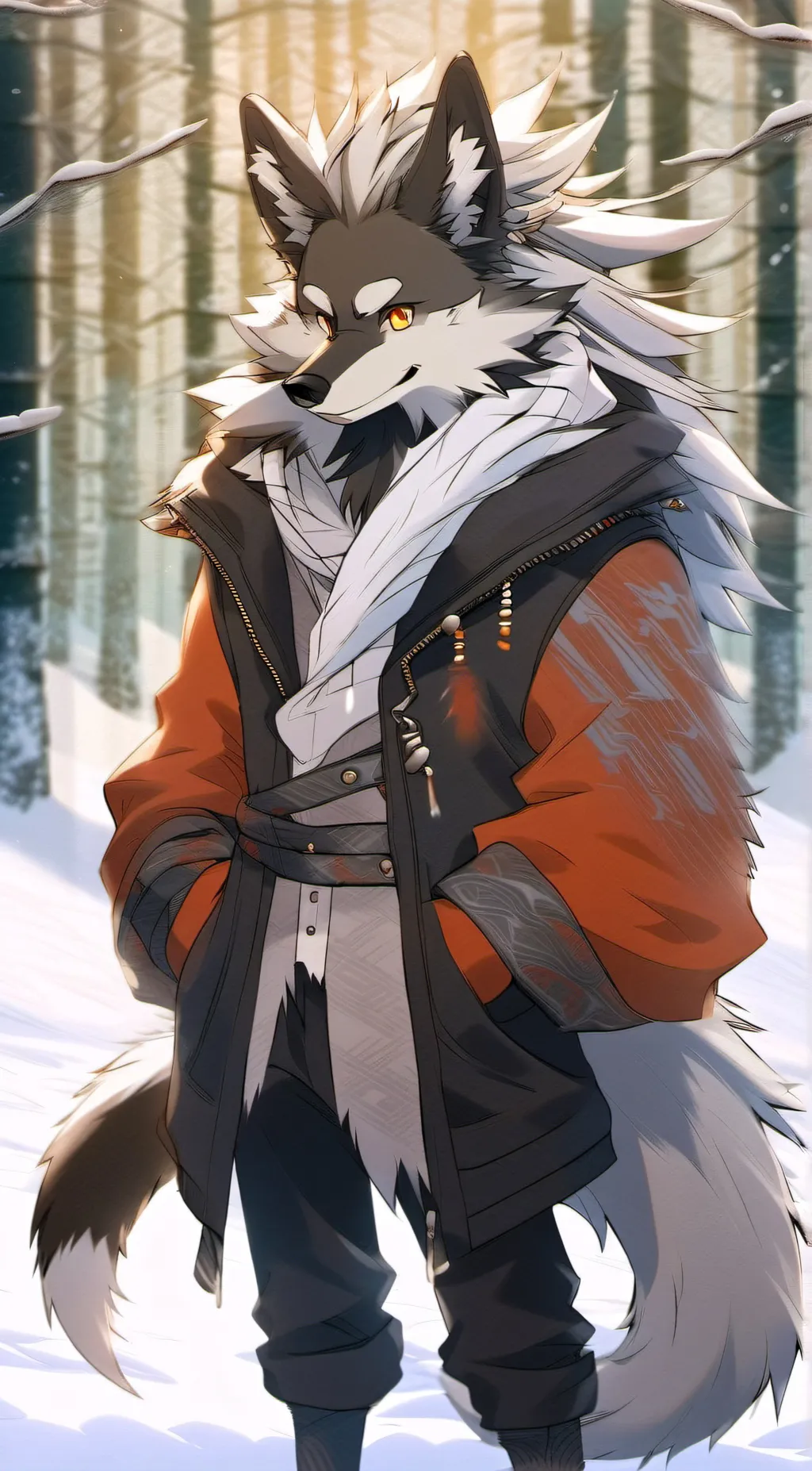 ai character: infinite background