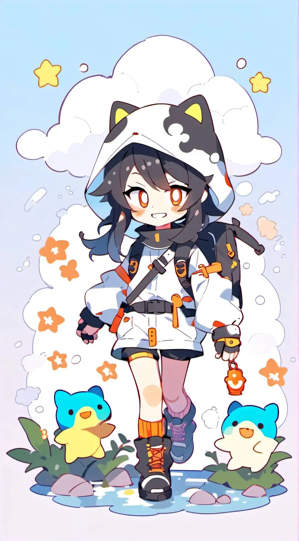 ai character: yoontoons background