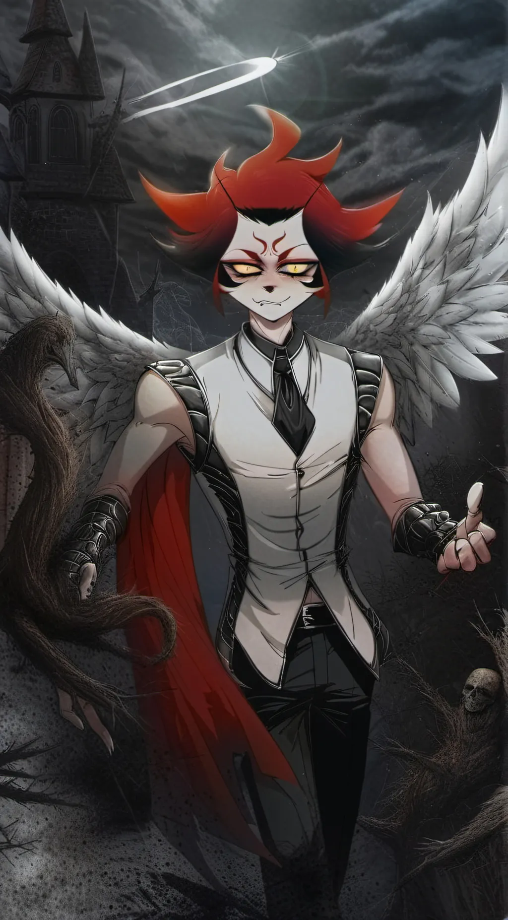 ai character: husk background