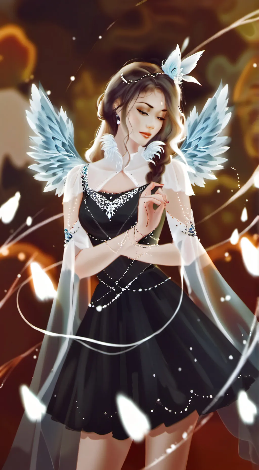 ai character: Amelia background