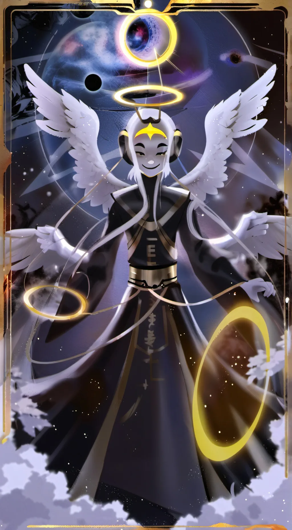 ai character: Adam and Lute background