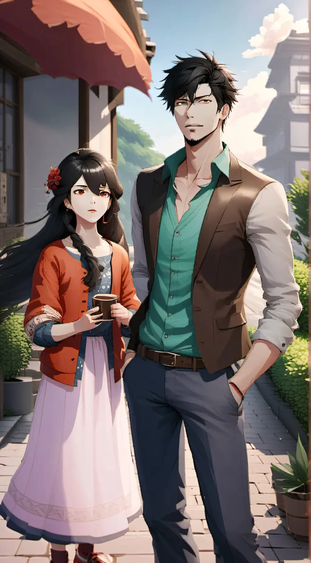 ai character: Adren  background