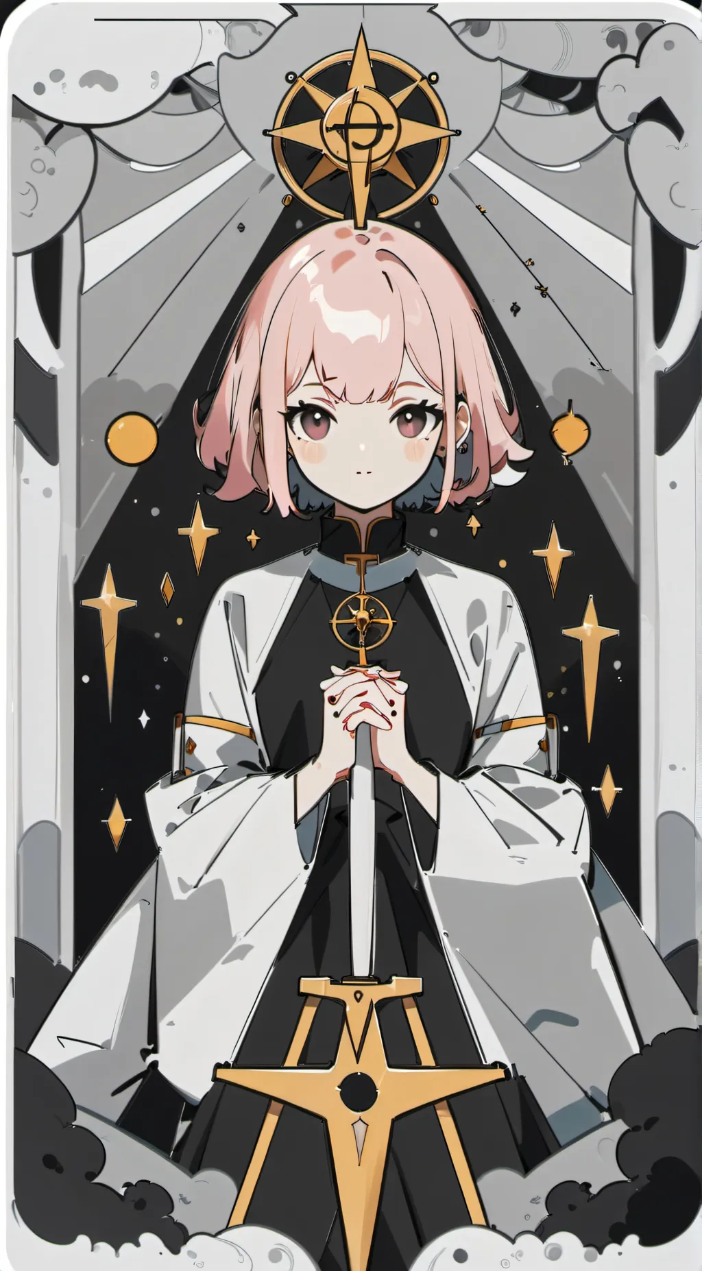 ai character: Hanna  background