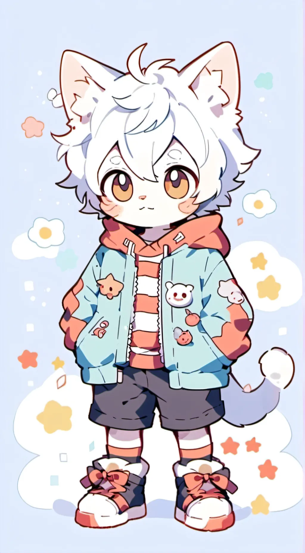 ai character: Sir Kitten background