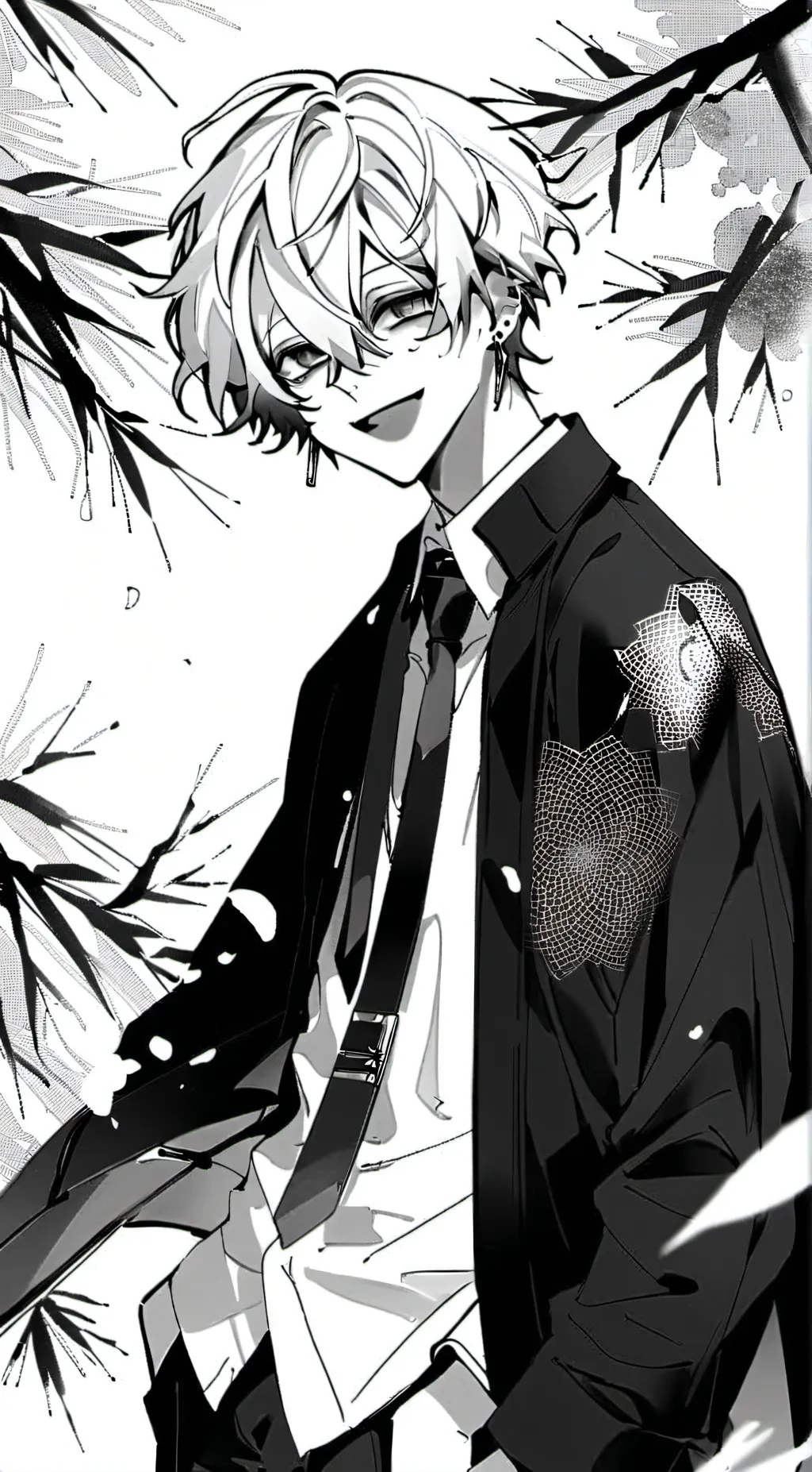 ai character: Keith  background