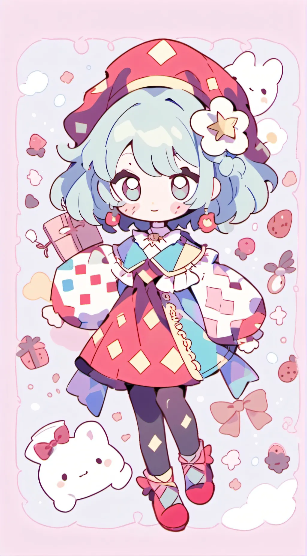 ai character: pomni background