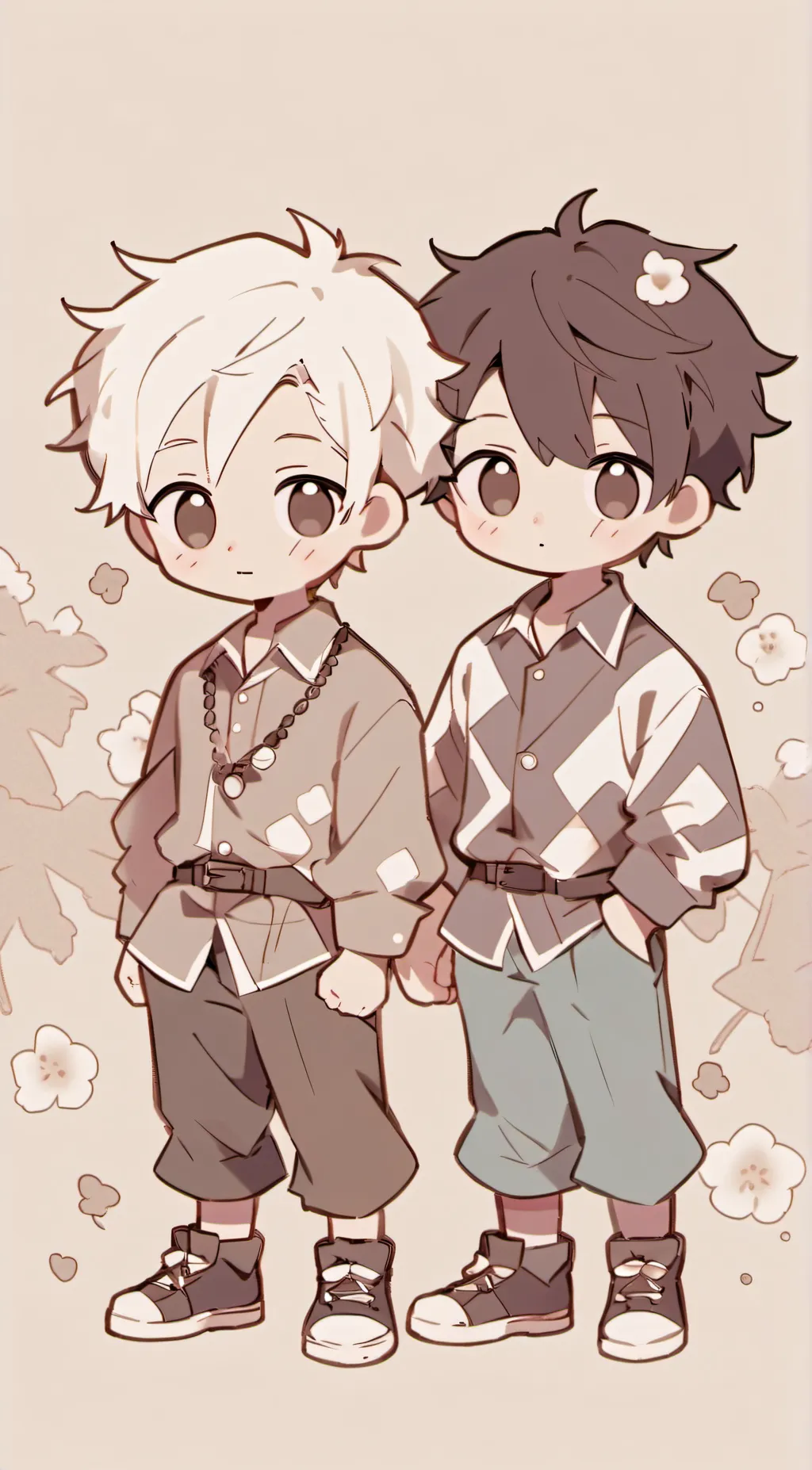 ai character: Connor & jaden background