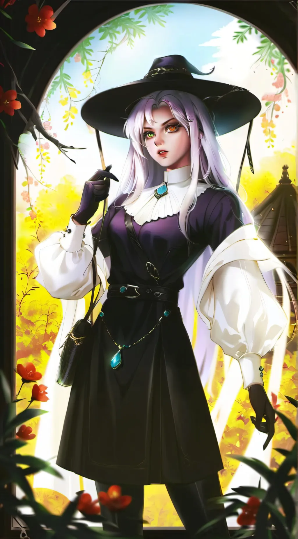 ai character: Elara background