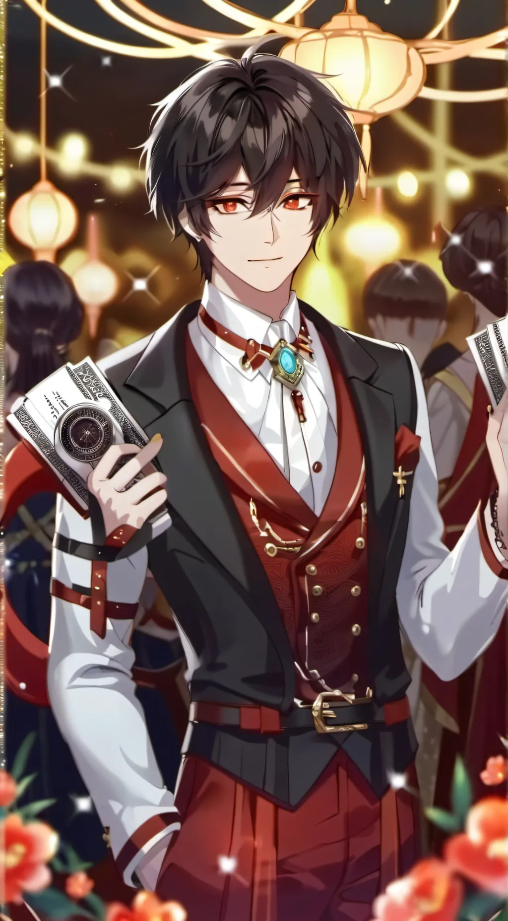 ai character: kadence background